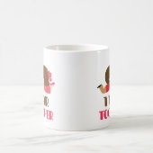 第1彼女のための記念日のギフト コーヒーマグカップ (中央)