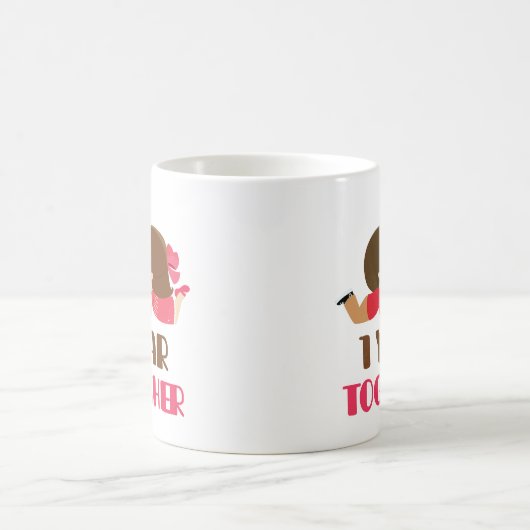 第1彼女のための記念日のギフト コーヒーマグカップ (中央)