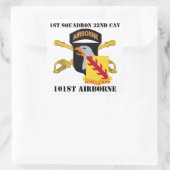 第1戦隊32騎兵第101空挺部隊第101弾頭 スクエアシール (バッグ)