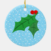 第1新しい家のクリスマス セラミックオーナメント (裏面)