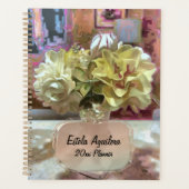 第1春の花フォトコラージュPCM1 プランナー手帳 (正面)