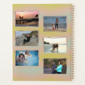 第1春の花フォトコラージュPCM1 プランナー手帳 (裏面)