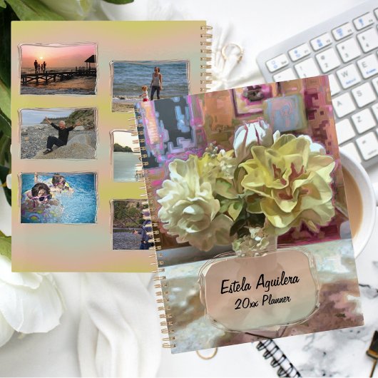 第1春の花フォトコラージュPCM1 プランナー手帳