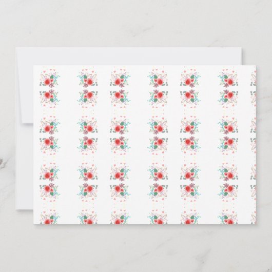 第1春フローラリトル恋しく思オネダーフル第1BD 招待状 (裏面)