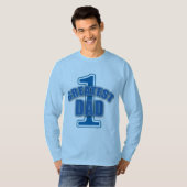 第1最も素晴らしいパパプロダクト Tシャツ (正面フル)