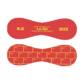 第1最高のパパ父日中国国旗 野球ボール (パネル)