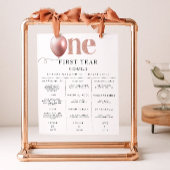 第1期の誕生日マイルストーン委員会 ポスター