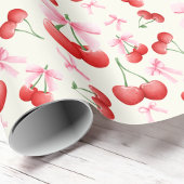 第1期コケットさくらんぼがバブルレターを発行 ラッピングペーパー