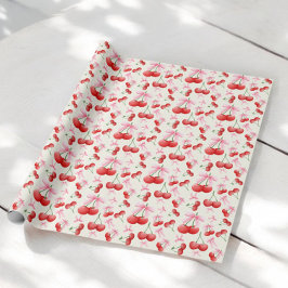 第1期コケットさくらんぼがバブルレターを発行 ラッピングペーパー