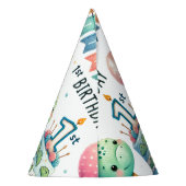 第1期パーティー恐竜ボーイキッズ パーティーハット (裏面)