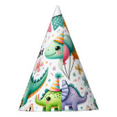第1期パーティー恐竜ボーイキッズ パーティーハット (正面)