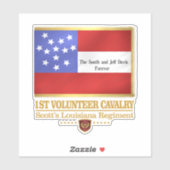 第1期ルイジアナ騎兵 シール (シート)