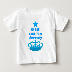 第1期名前をカスタムするクラウンアンドスターズV20G ベビーTシャツ