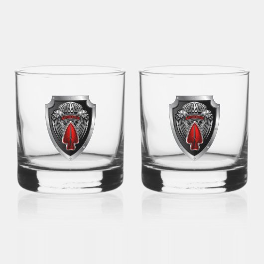 第1期特殊作戦用離脱距離デルタ ウイスキーグラス (正面)