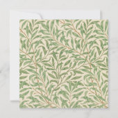 第1期緑の男女兼用フェイク金ゴールド 招待状 (裏面)