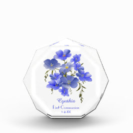 第1期青花パーソナライズされた口 フォトブロック