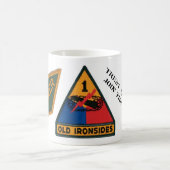 第1機甲師団のタンカーのマグ モーフィングマグカップ (中央)