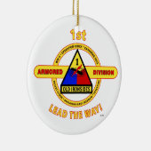 第1機甲師団"古いIRONSIDES " セラミックオーナメント (右)