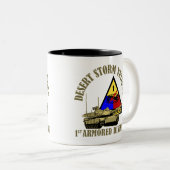 第1機甲師団[第1広告] ツートーンマグカップ (正面右)