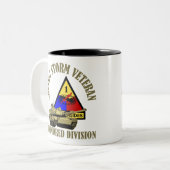 第1機甲師団[第1広告] ツートーンマグカップ (正面左)