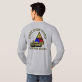 第1機甲師団[第1広告] Tシャツ (裏面フル)