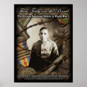 第1次世界大戦のアフリカ系アメリカ兵ポスター ポスター (正面)