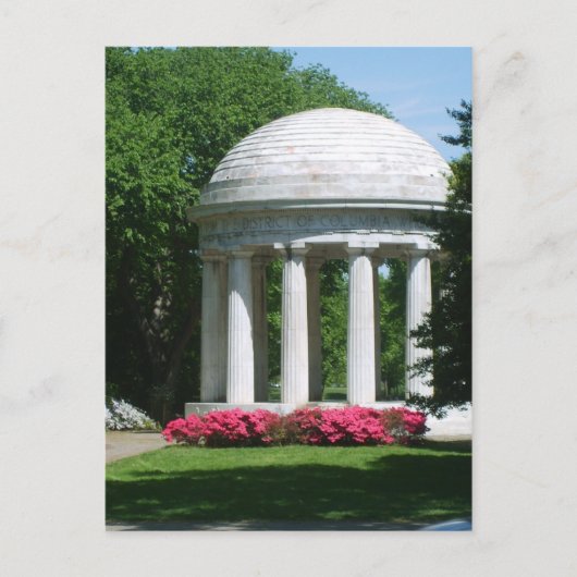 第1次世界大戦の記念物 ポストカード (正面)