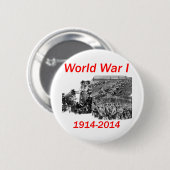 第1次世界大戦(1914-2014年) 缶バッジ (正面&裏面)