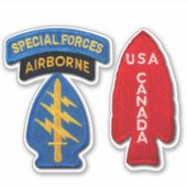 第1次特別空軍特殊部隊 シール (正面)