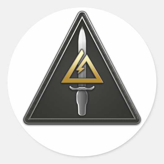 第1次特殊部隊の運用分遣隊 – デルタ ラウンドシール (正面)