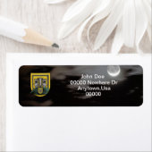 第1次特殊部隊フォートルイスヴェッツ差出人住所 ラベル (インサイチュ)