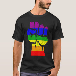 第1次虹の国旗ゲイプライド Tシャツ