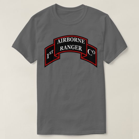 第1歩兵会社X Tシャツ (デザイン正面)