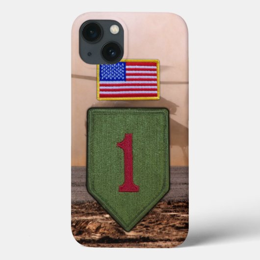 第1歩兵大赤一退役軍人ベール Case-Mate iPhoneケース (裏面)
