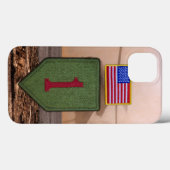 第1歩兵大赤一退役軍人ベール Case-Mate iPhoneケース (裏面 (横))