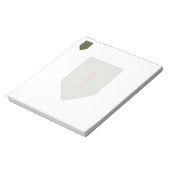 第1歩兵師団パッチメモ帳 ノートパッド (回転)