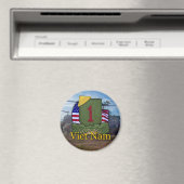 第1歩兵師団ベトナム退役軍人ヴェッツ磁石 マグネット