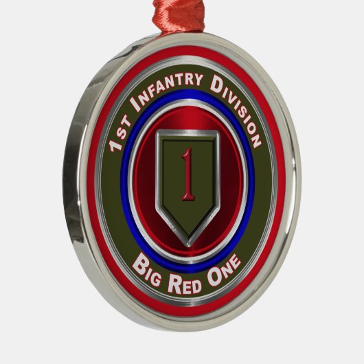 第1歩兵師団記念物 メタルオーナメント (右)