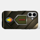 第1歩兵師団退役軍人 Case-Mate iPhoneケース (裏面 (横))