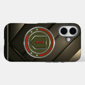 第1歩兵師団退役軍人 Case-Mate iPhoneケース (裏面 (横))