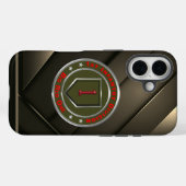 第1歩兵師団退役軍人 Case-Mate iPhoneケース (裏面 (横))