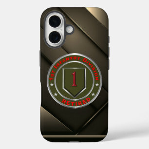 第1歩兵師団退職した退役軍人 iPhone 16ケース