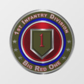 第1歩兵師団 ウィンドウサイン (シート)