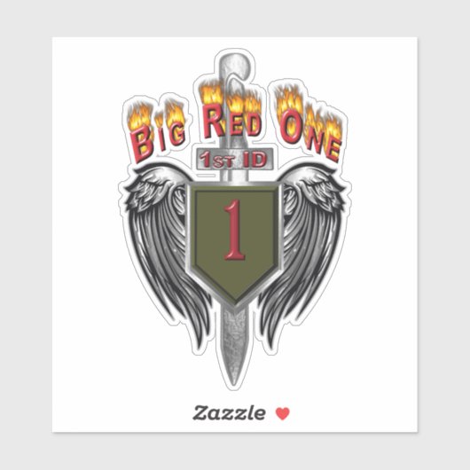 第1歩兵師団 シール (シート)