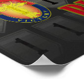 第1歩兵師団「ビッグレッドワン」 ポスター (角)