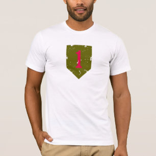 第1歩兵師団「ビッグレッドワン」 動揺して Tシャツ
