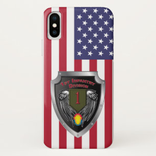第1歩兵師団「ビッグレッドワン」 iPhone X ケース