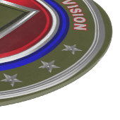 第1歩兵師団「ビッグ・レッド・ワン」 カッティングボード (角)