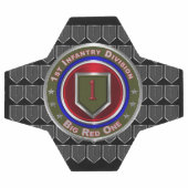 第1歩兵師団 "ビッグ レッド ワン" サッカーボール (フラット)