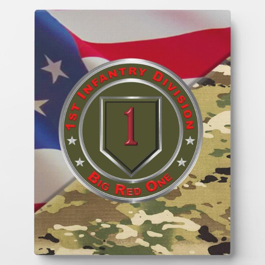 第1歩兵師団 フォトプラーク (正面)